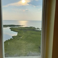 View of Bay from Living Room Window